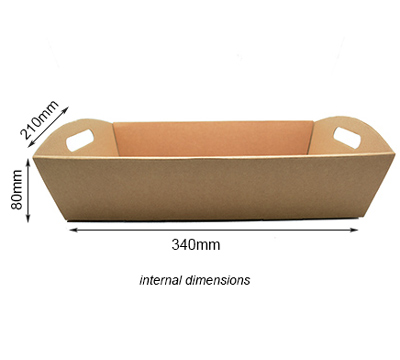 hamper tray with handles lge (10pcs) -natural #2