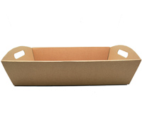 hamper tray with handles lge (10pcs) -natural
