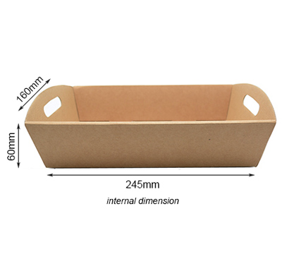 hamper tray with handles med (10pcs) -natural #2