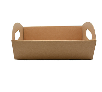 hamper tray with handles sml (10pcs) -natural