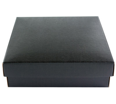 gift box easy chocolate (10pcs)-black linen