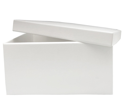 gift box easy gift large (10pcs)-white linen #4