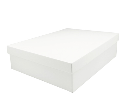 gift box easy shirt large (10pcs)-white linen