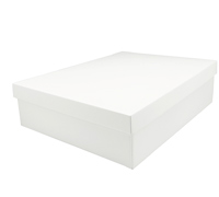 gift box easy shirt large (10pcs)-white linen
