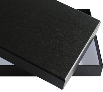 gift box A5 (5pcs) - black linen #2