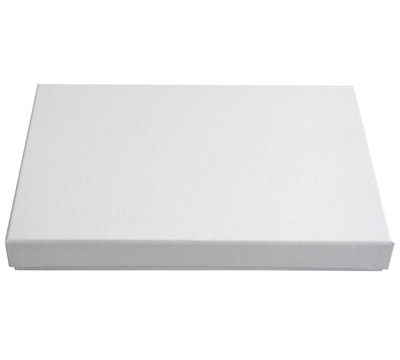 gift box A5 (5pcs) - white linen