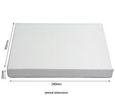 gift box A5 (5pcs) - white linen #3