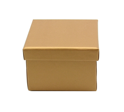 gift box cube (10pcs) - gold