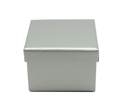 gift box cube (10pcs) - silver