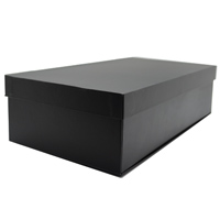 gift box pack - base&lid wine 2 - black linen