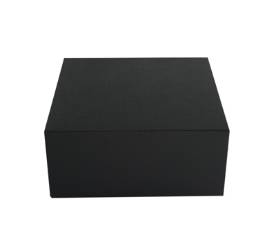 gift box magnetic squared2 (3pcs) - black linen #2