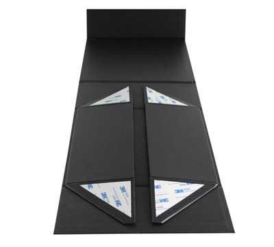 gift box magnetic squared2 (3pcs) - black linen #4