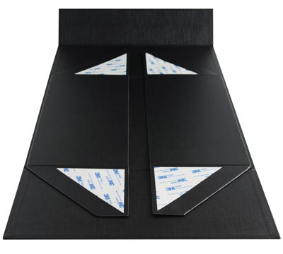 gift box magnetic large gift (3pcs) - black linen #4
