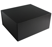 gift box magnetic large gift (3pcs) - black linen