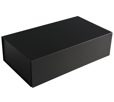gift box magnetic wine 2 (3pcs) - black linen #1