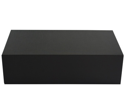 gift box magnetic wine 2 (3pcs) - black linen #2