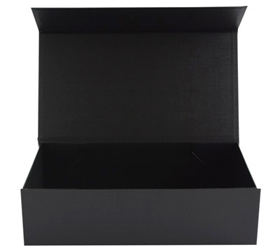 gift box magnetic wine 2 (3pcs) - black linen #3