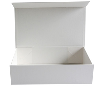 gift box magnetic wine 2 (3pcs) - white linen #3