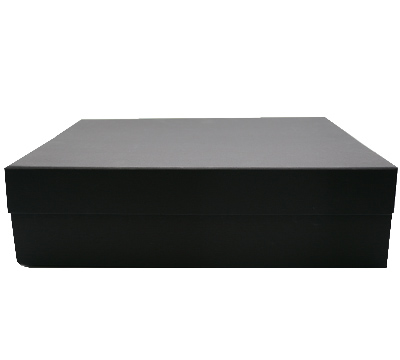 gift box magnetic triple (3pcs) - black linen