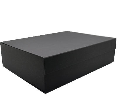 gift box magnetic triple (3pcs) - black linen #2