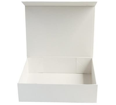 gift box magnetic triple (3pcs) -  white linen #3