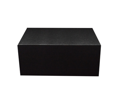 gift box pack - magnetic small gift - black linen
