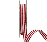10mm classic stripe (3pcs) - red white