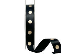 15mm essential spot (3pcs) - black metallic gold