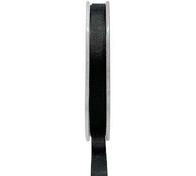 10mm classic grosgrain (3pcs) - black