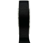 25mm classic grosgrain (3pcs) - black