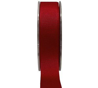 25mm classic grosgrain (3pcs) - red