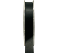 15mm double sided satin (3pcs)-black