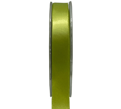 15mm double sided satin (3pcs)-chartreuse