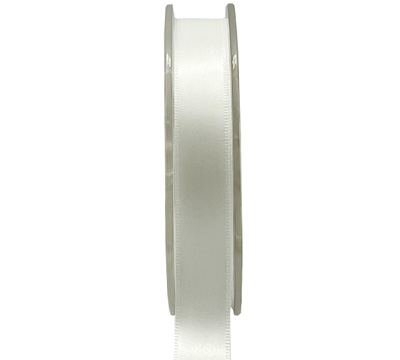 15mm double sided satin (3pcs)-white