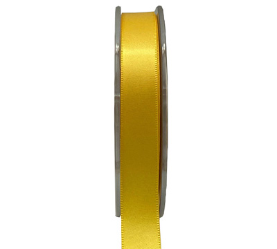 15mm double sided satin (3pcs)-yellow