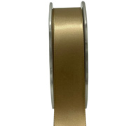 25mm double sided satin (3pcs)-gold
