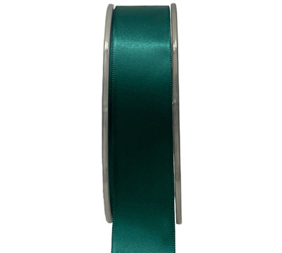 25mm double sided satin (3pcs)-hunter green