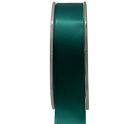 25mm double sided satin (3pcs)-hunter green