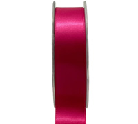 25mm double sided satin (3pcs)-hot pink