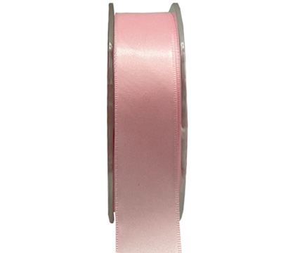 25mm double sided satin (3pcs)-pale pink