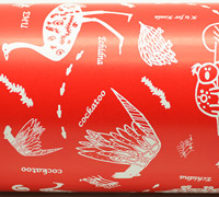 10m aussie animals slim-wrap pack-red-white