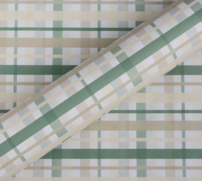 10m check mate slim-wrap sage-latte-creme #2