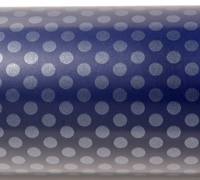 10m lots of dots slim-wrap pack-metallic-navy