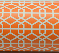 10m lattice slim-wrap pack-tangerine