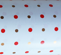 10m mini dots wrap-red-gold