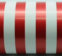 10m stripe slim-wrap pack-lava red