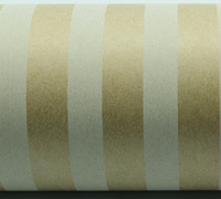 10m  stripe kraft slim-wrap pack-white