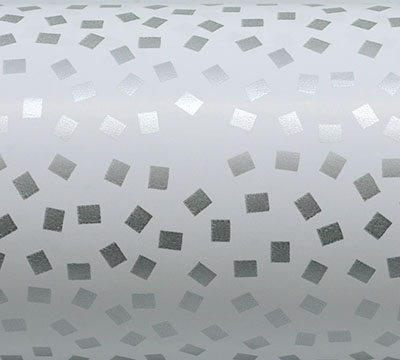 10m square confetti slim-wrap pack-silver