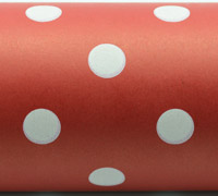 10m spot kraft slim-wrap pack-scarlet-white