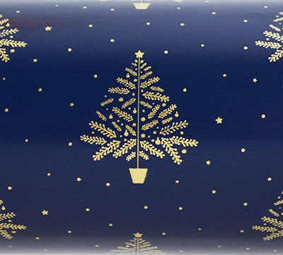 10m yuletide tree slim-wrap pack-gold-navy